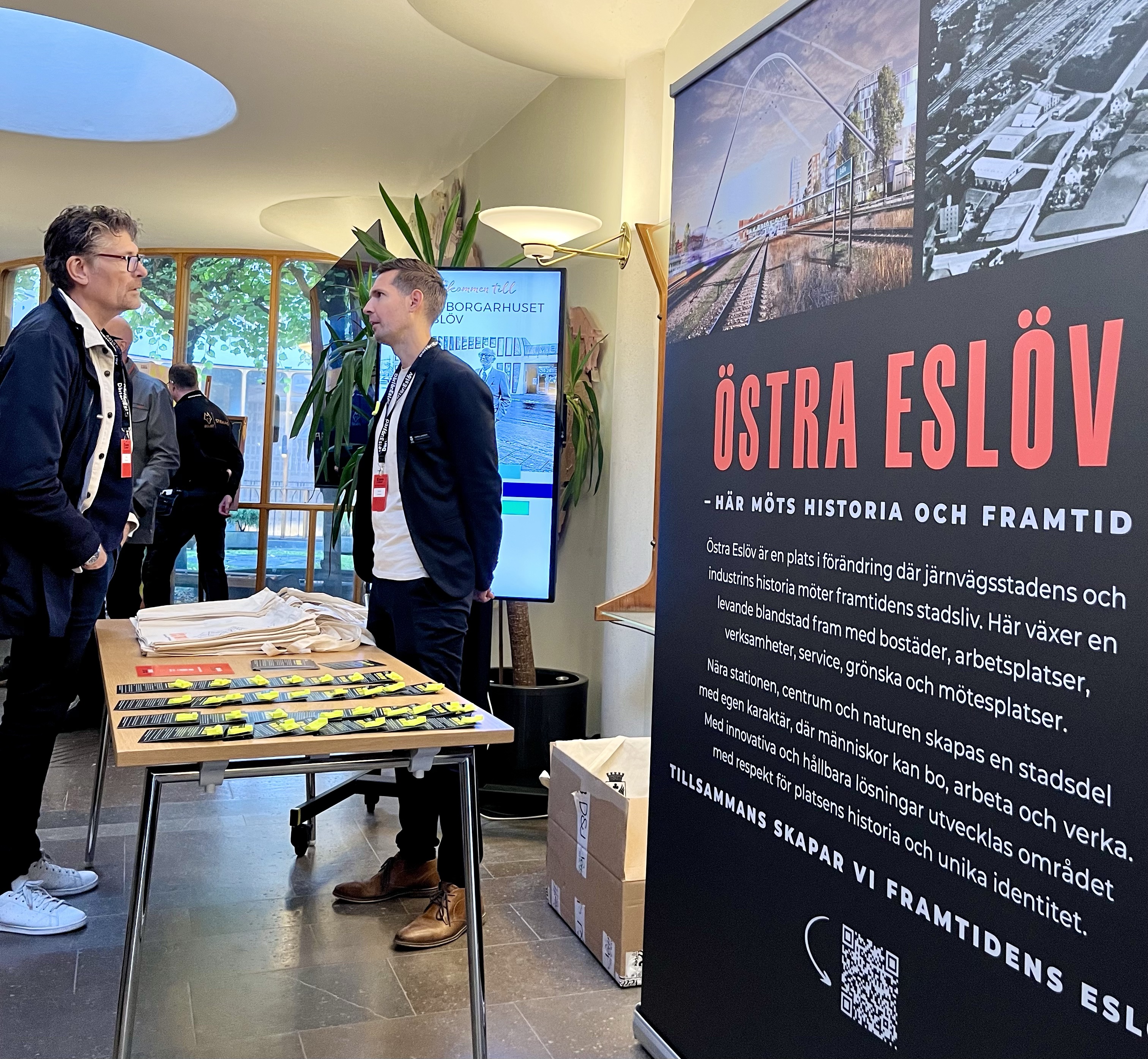 Projektledare f&ouml;r &Ouml;stra Esl&ouml;v, Patrik Larsson, Esl&ouml;vs kommun