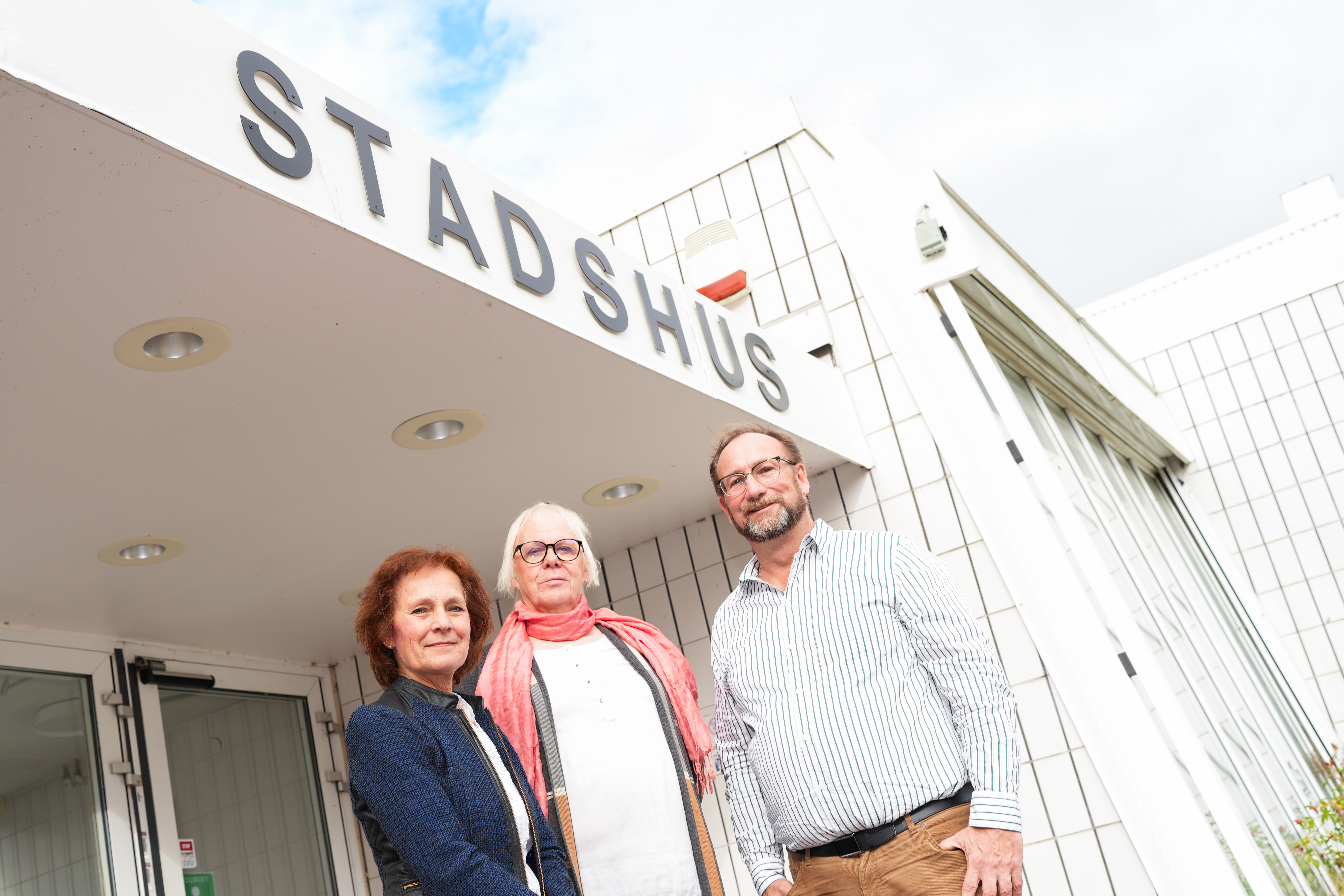 Catharina Malmborg Moderaterna, Anna Lorentzson Liberalerna, Johan Andersson Socialdemokraterna