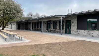 Föreningshuset på Husarängen.