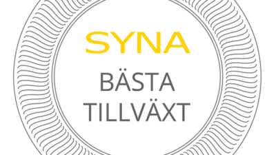 Syna logga bästa tillväxt