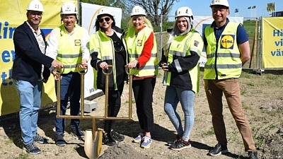 Första spadtag Lidl