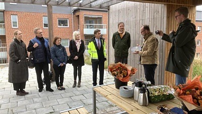 Utdelning av byggnadsvårdspris