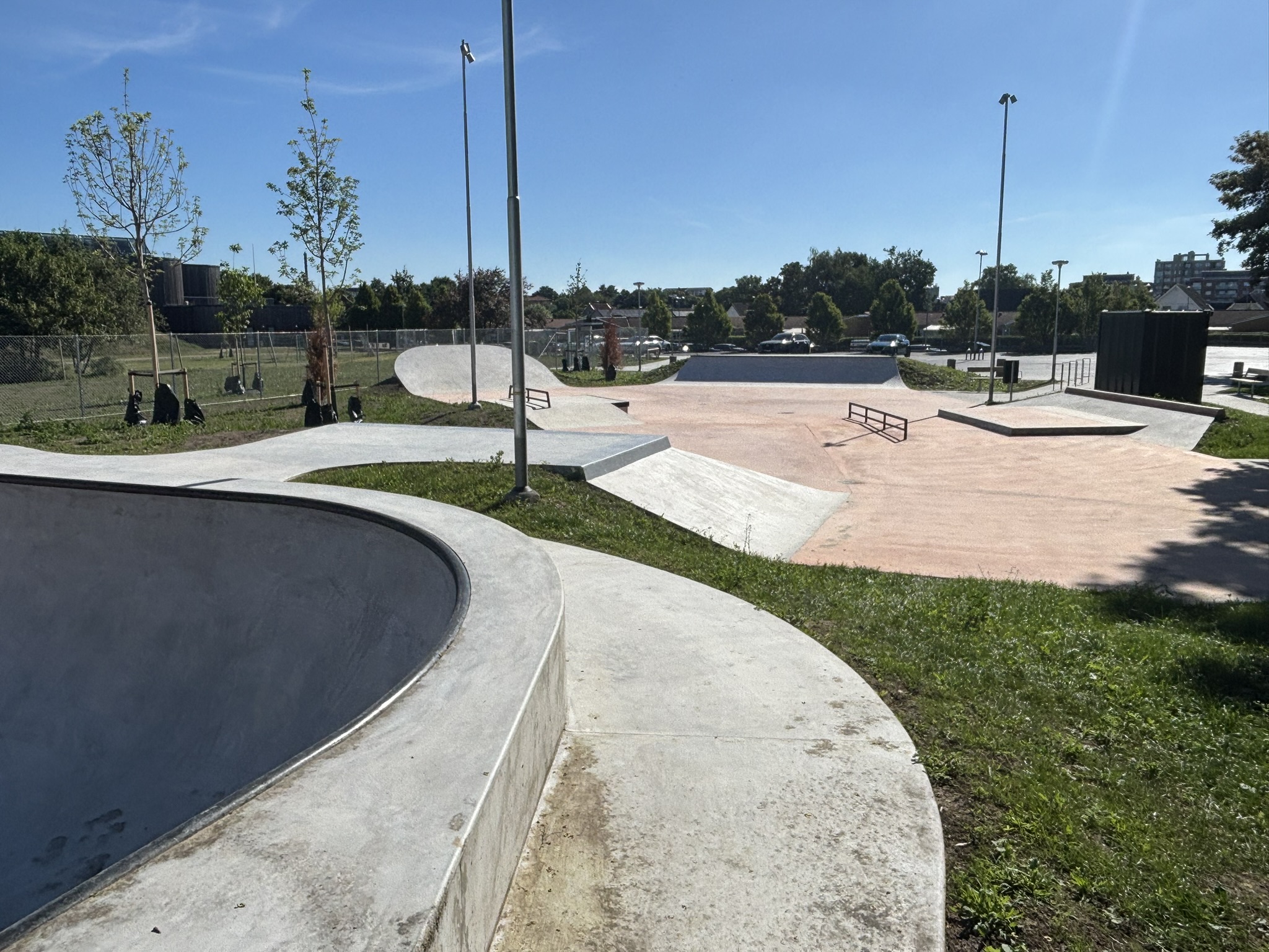 En skatebana  i betong