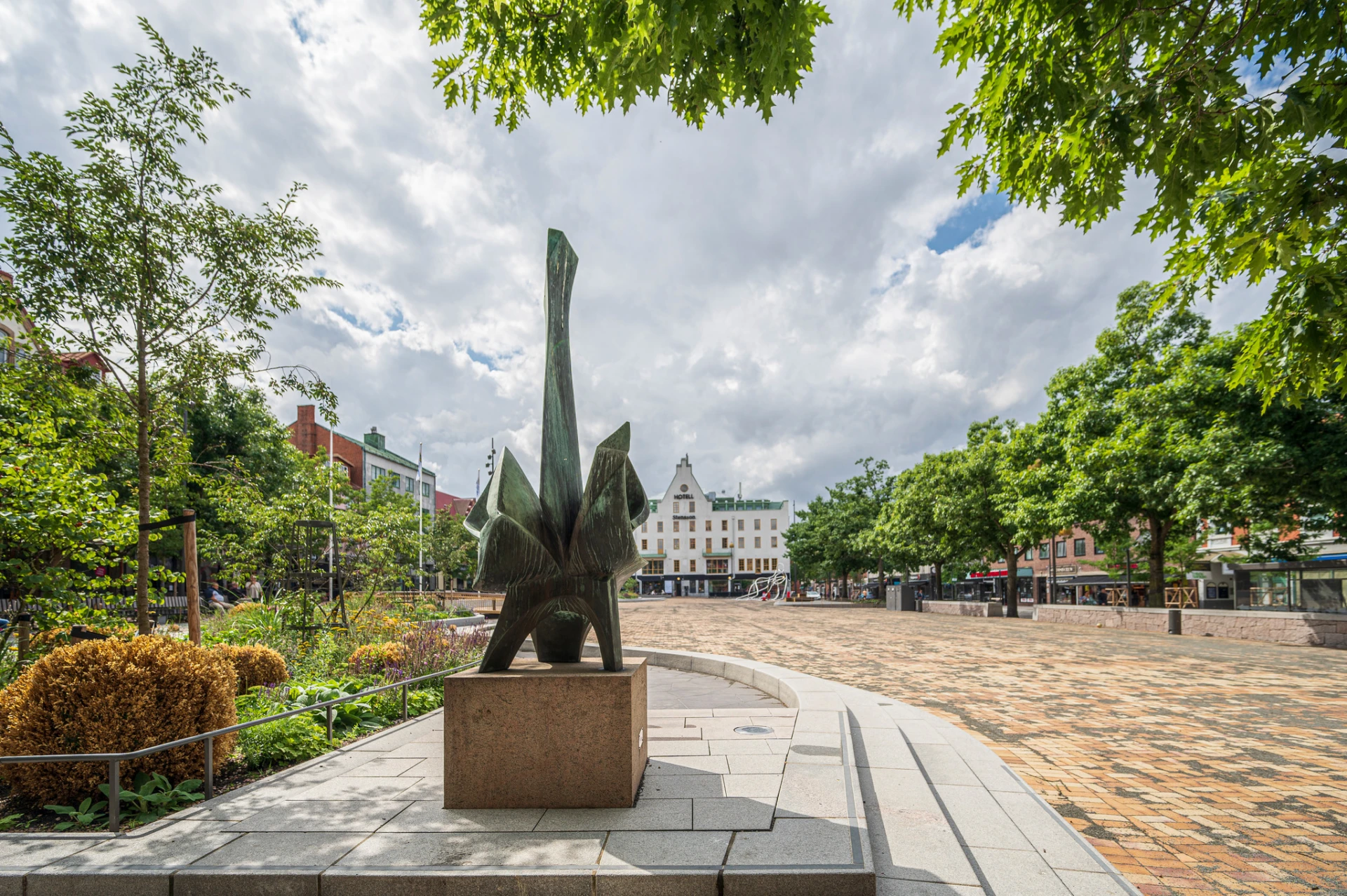 Kostverket Snäckfågel, Stora torg, Eslöv