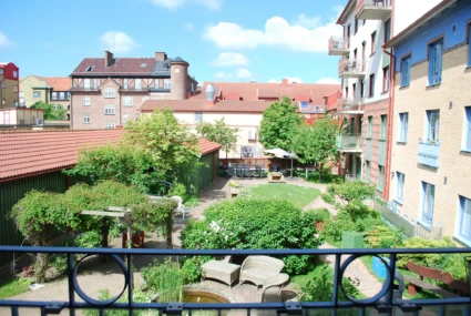 Gjutaregården, innegård