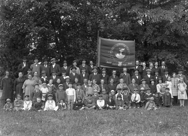 Kommunalarbetarna 1925. Foto: F&ouml;jers arkiv.