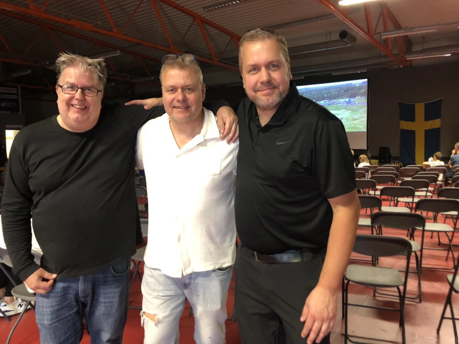Br&ouml;derna Thomas, Peter och Mattias Andersson &auml;r alla drivande i Truls hemmaklubb Esl&ouml;vs AI BTK.