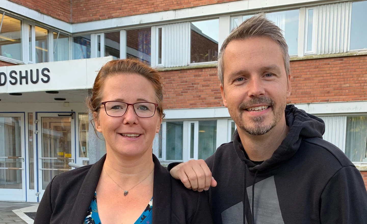 HR-chef Anna Nordén och HR-strateg Fredrik Dahl