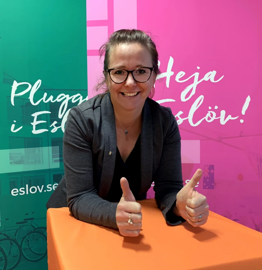 Anna Nord&eacute;n Esl&ouml;vs mycket n&ouml;jda HR-chef.