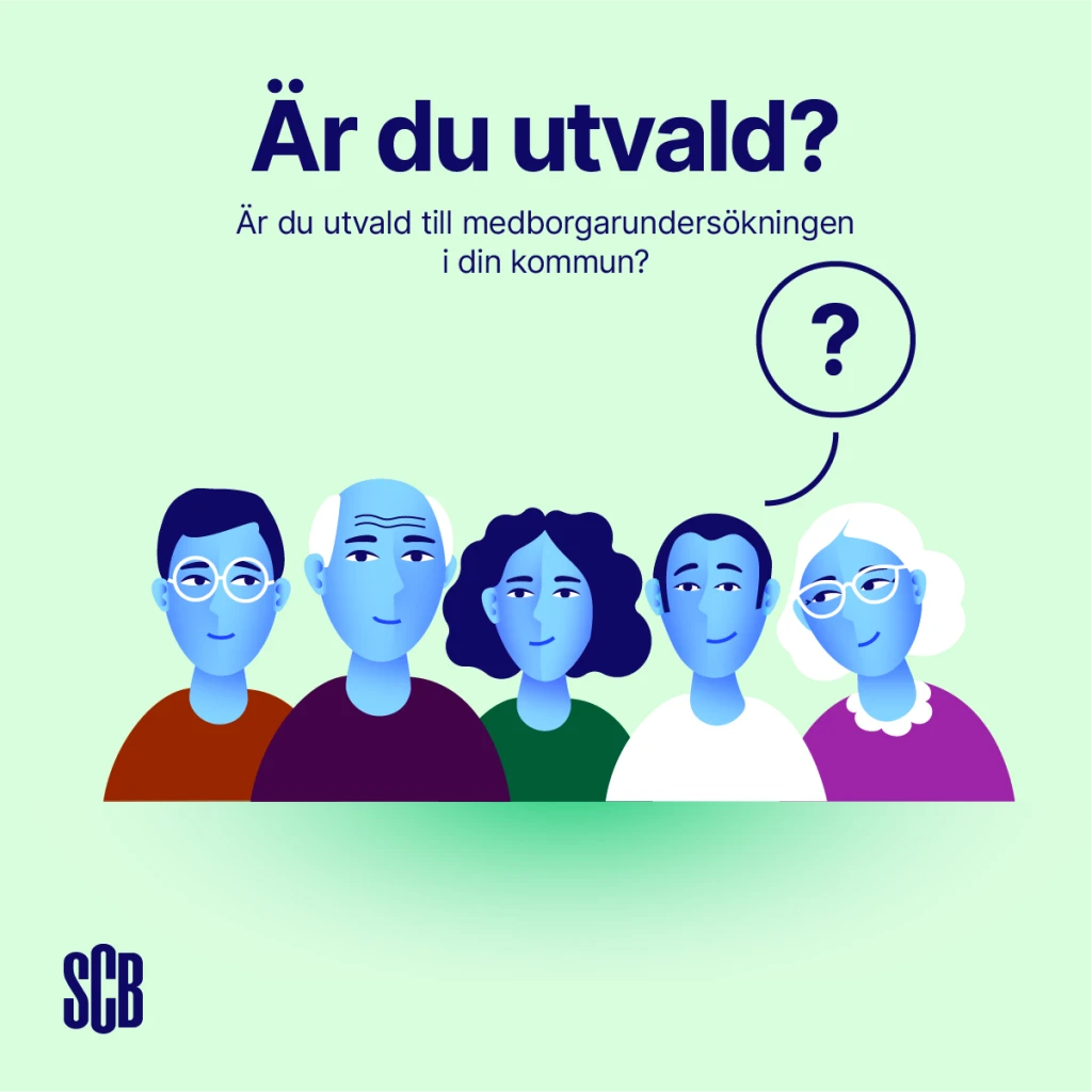 Tecknad bild på personer.