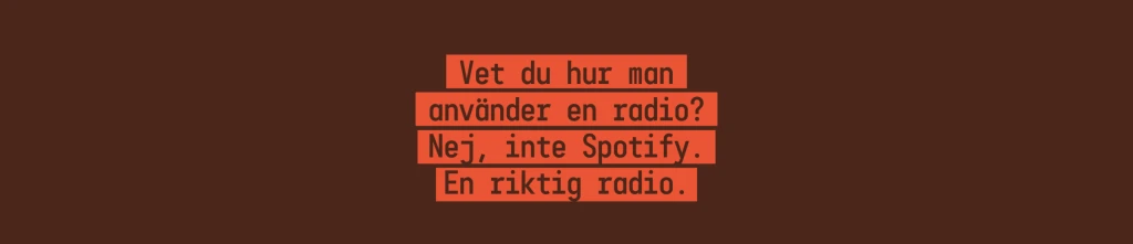 Beredskap Spotify röd