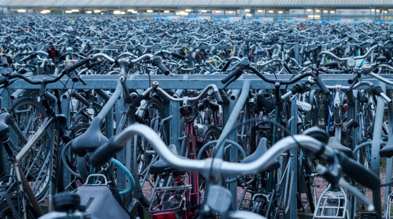 Cyklar märks upp i Eslöv