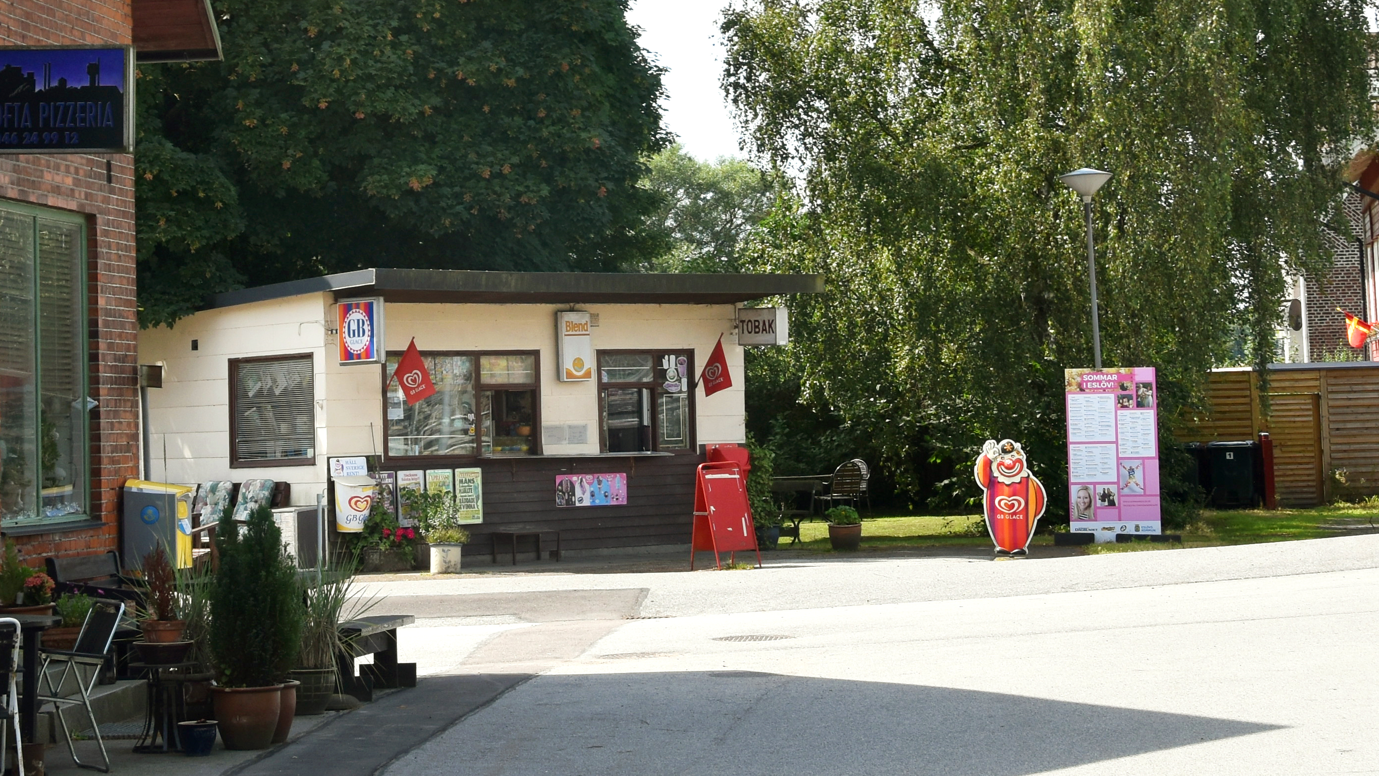 Brita Nilsson drev sin kiosk i &Ouml;rtofta fram till 2019.