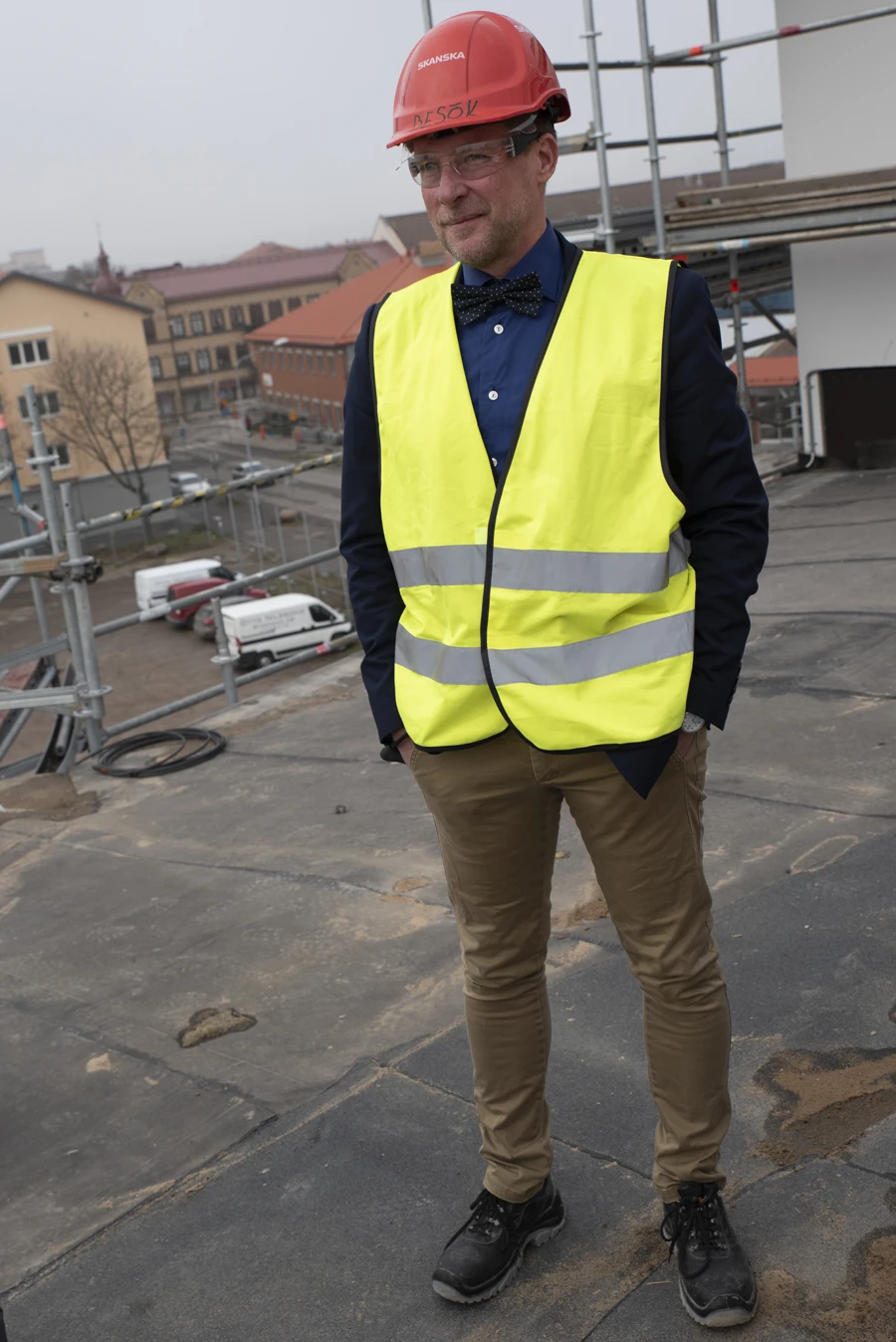 Peter Magnusson, idag rektor p&aring; Bergagymnasiet, ser fram emot att b&ouml;rja jobba p&aring; sin nya arbetsplats.