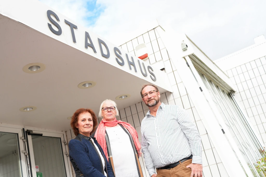Catharina Malmborg Moderaterna, Anna Lorentzson Liberalerna, Johan Andersson Socialdemokraterna