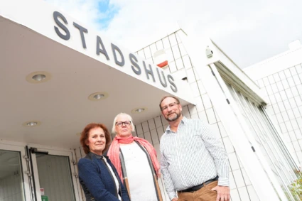 Catharina Malmborg Moderaterna, Anna Lorentzson Liberalerna, Johan Andersson Socialdemokraterna
