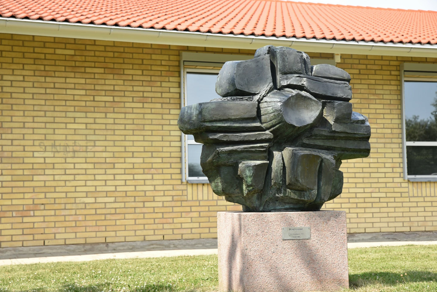 Konstverket Bronsblomman