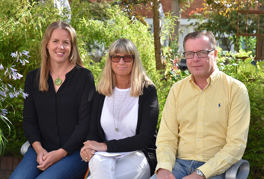Annie Niubó, Ingrid Westerlund och Kristian Kaaling