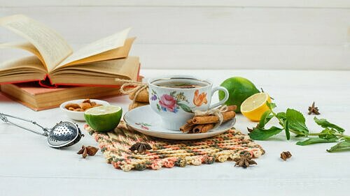 Austen och afternoon tea