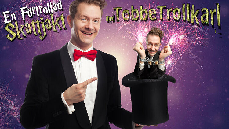 ”En förtrollad skattjakt” med Tobbe Trollkarl!