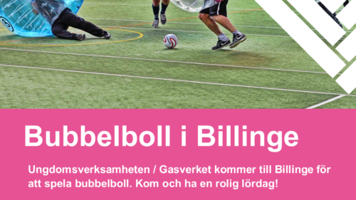 Bubbelboll i Billinge