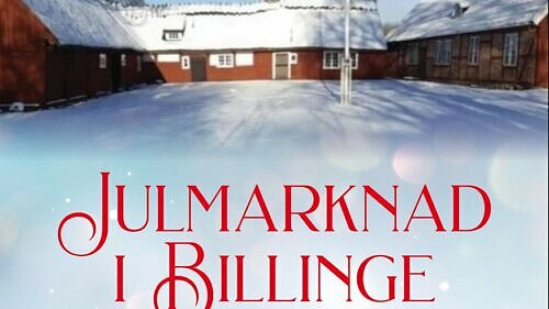 Julmarknad på Gamlegård i Billinge