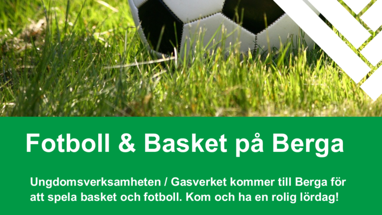 Lördagsöppet i Berga sporthall