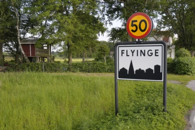 Flyinge infart