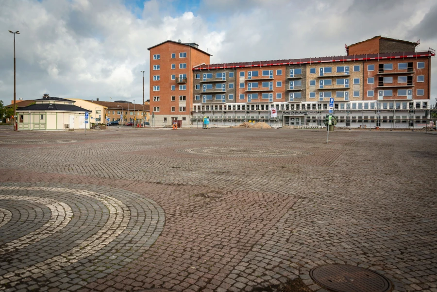 Föreningstorget som det ser ut i dag