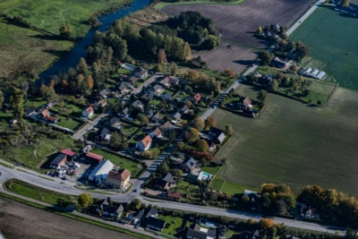 Flygbild över Gårdstånga