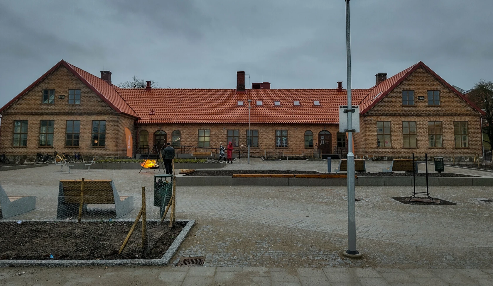 Östra skolan har blivit Carl Engströmsskolans C-hus. I tisdags var det invigning.