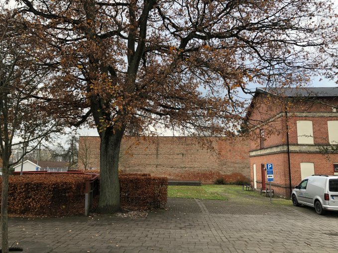 Innergården bakom Lilla teatern.