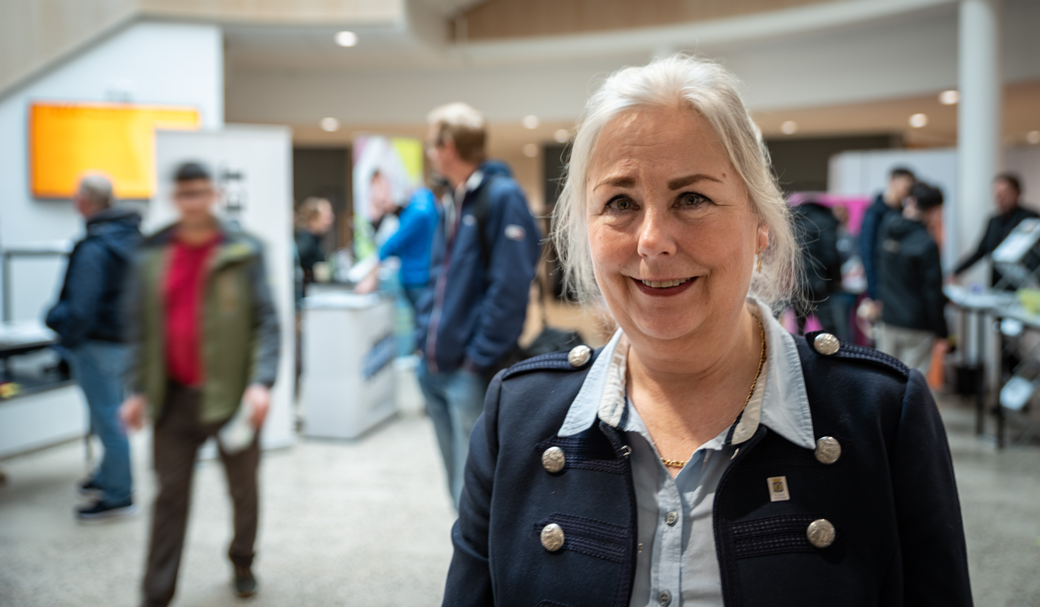Kristina Buhre rektor f&ouml;r Carl Engstr&ouml;m vuxenutbildningen.