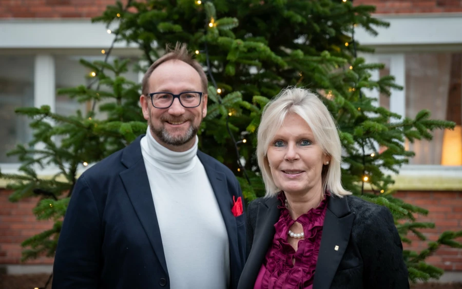 Johan Andersson och Eva Hallberg.