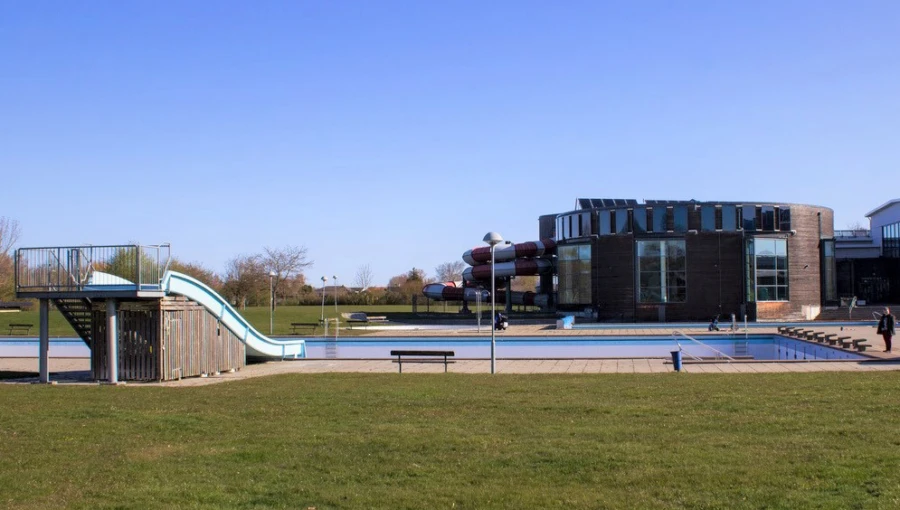 Karlsrobadet i Eslöv.