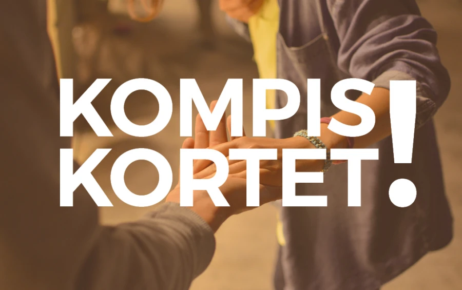 Kompiskortet ger innehavaren r&auml;tt att gratis ta med en kompis p&aring; evenemang