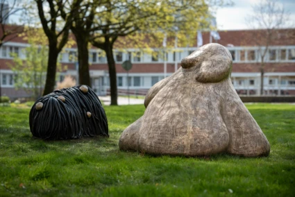 Skulpturen Resenärerna
