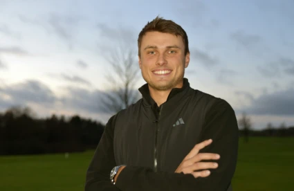Golfstjärnan Ludvig Åberg.