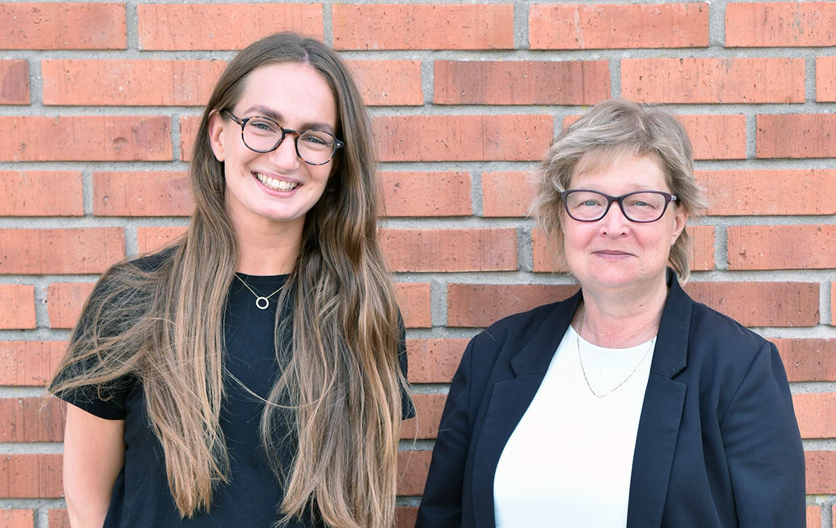 Matilda Suneson är planarkitekt och Susanne Hultman GIS-samordnare i Eslövs kommun