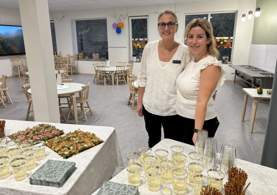 &ndash; Vitsippan &auml;r en dr&ouml;mf&ouml;rskola, s&auml;ger pedagogerna Pernille Pernhult och Sehare Ahmeti.