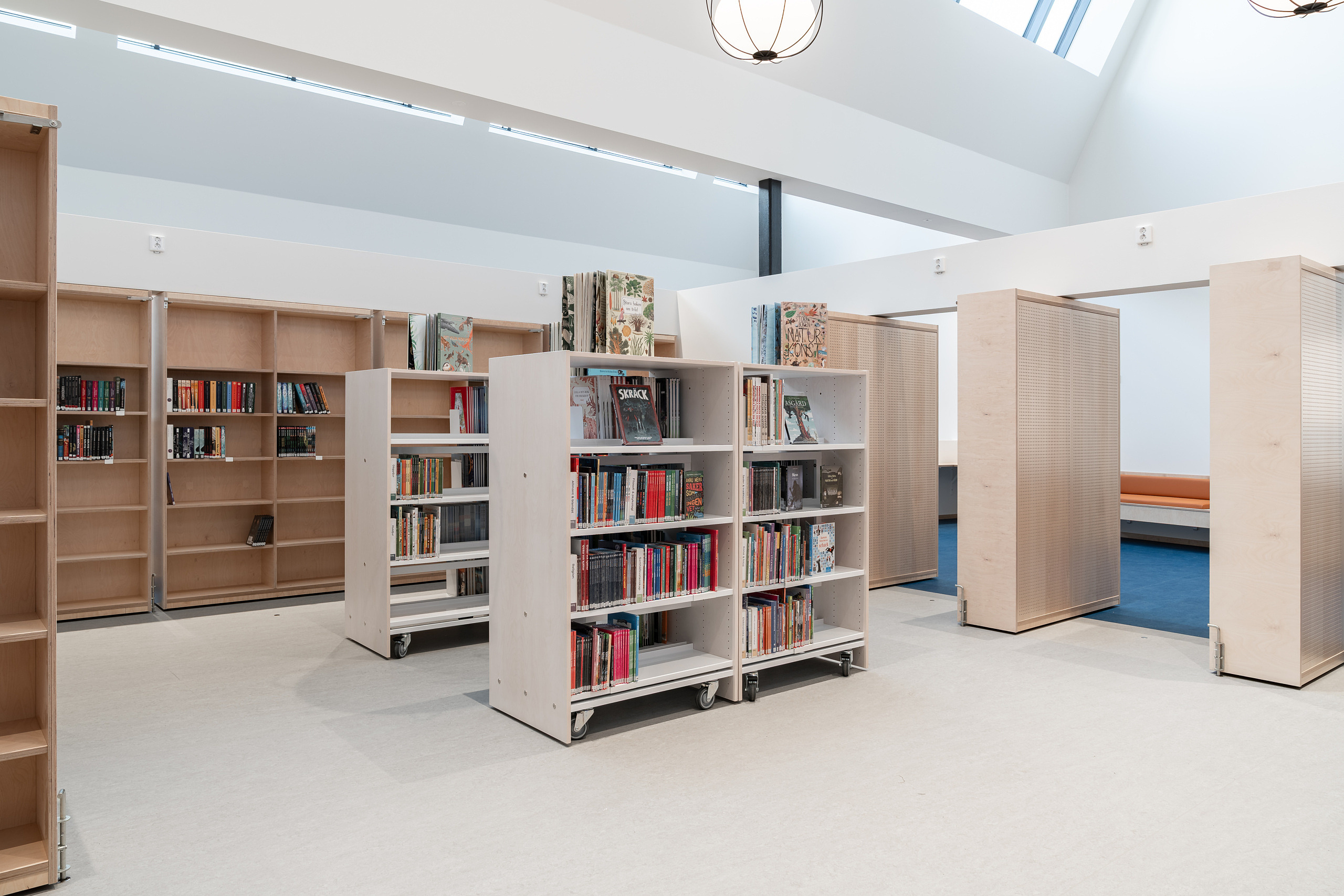Biblioteket på Sallerupskolan