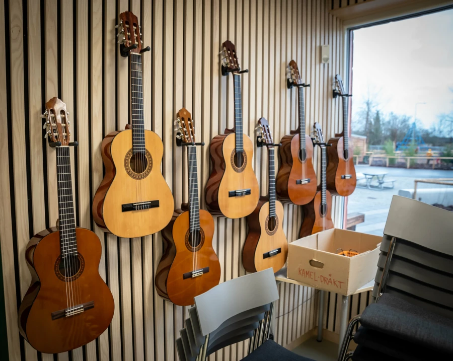Musiksalen p&aring; Norrev&aring;ng.