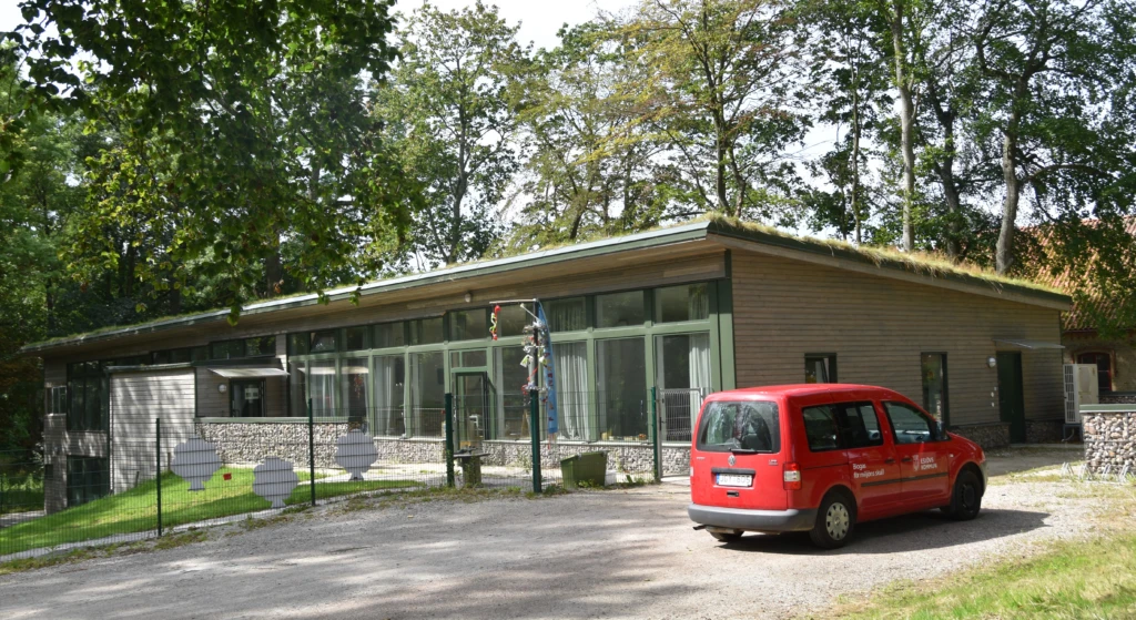 Den före detta förskolan i Örtofta blir vandrarhem