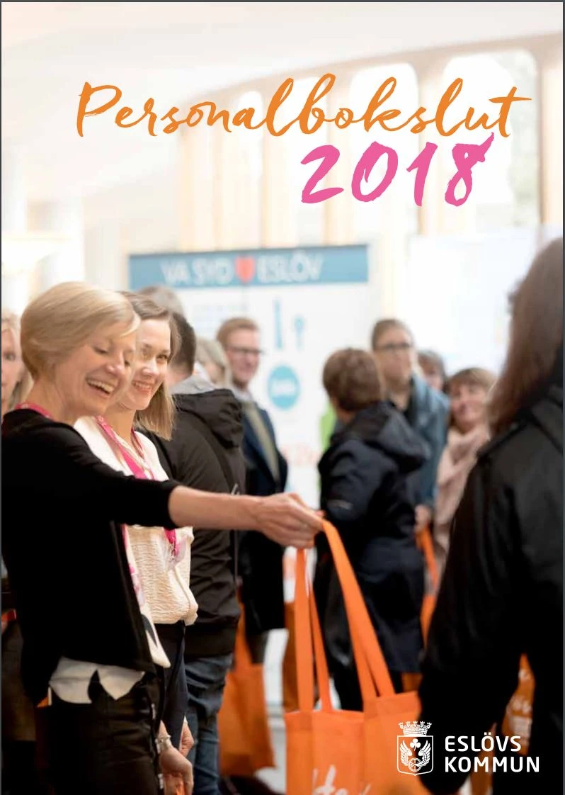 Esl&ouml;vs kommuns personalbokslut 2018