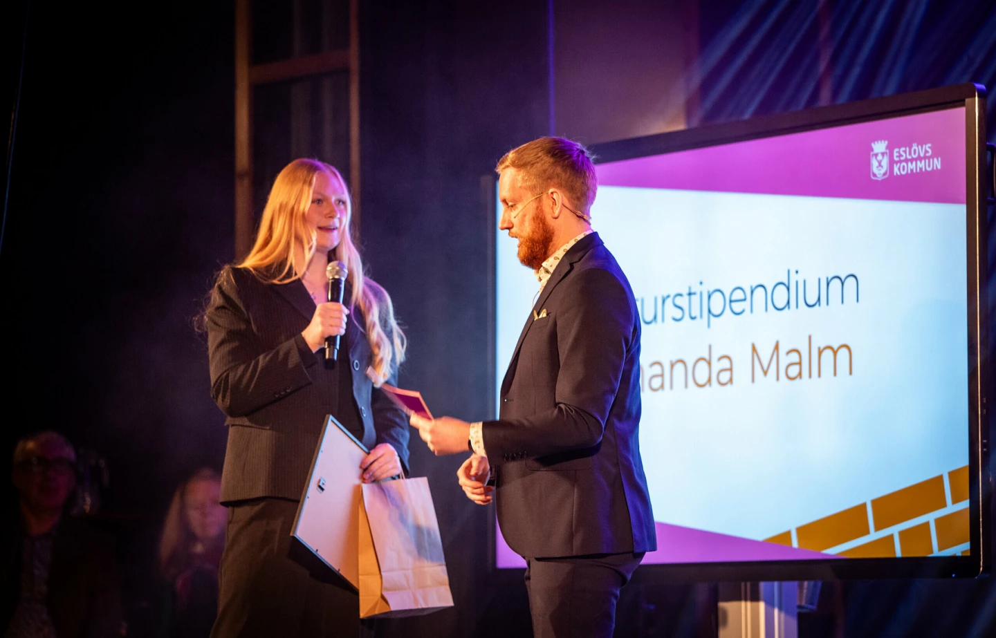 Amanda Malm är årets kulturstipendiat.