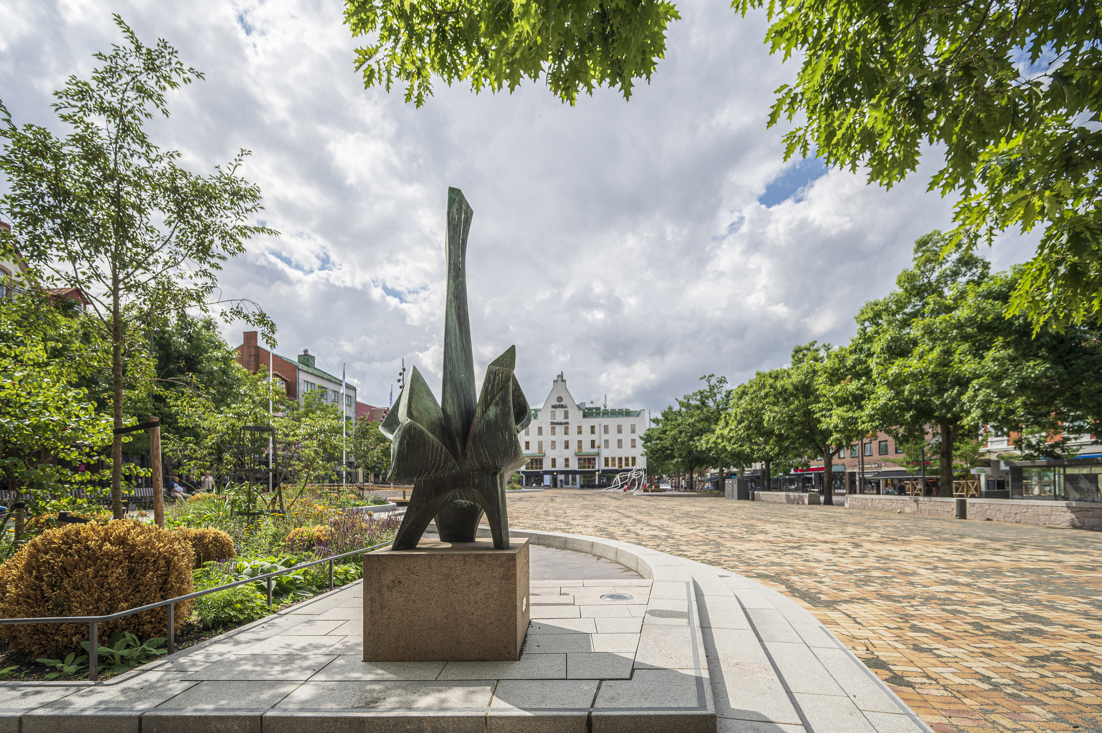 Stora torg nomineras till &aring;rts landskapsarkitekturpris. Foto: Susanne Hultman