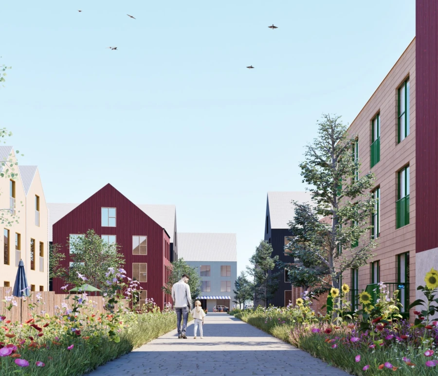 Bruksstaden in bloom