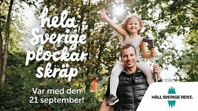 Anmäl dig gärna till skräpplockardagen på lördag!