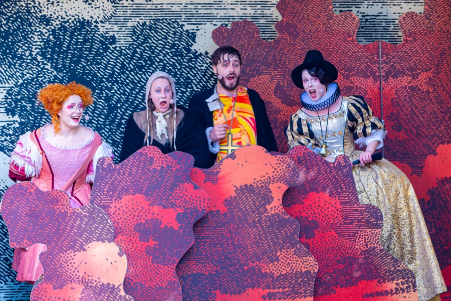 Operan &rdquo;Det stora ov&auml;sendet&rdquo; med Malm&ouml; Opera. Foto: Sven Larsson