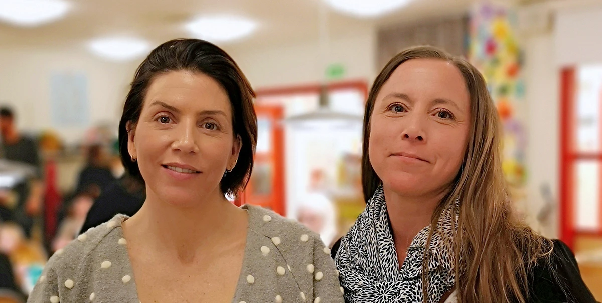 Jessica Cederborg och Sabina Djupenström